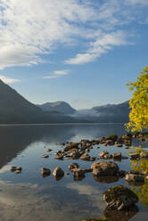 Morning light, Ullswater, Lake District National Park, UNESCO World Heritage Site, Cumbria, England, United Kingdom, Europe - RHPLF25027