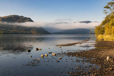 Morning light, Ullswater, Lake District National Park, UNESCO World Heritage Site, Cumbria, England, United Kingdom, Europe - RHPLF25028