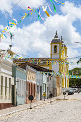 Colonial buildings, Laranjeiras, Sergipe, Brazil, South America - RHPLF25146