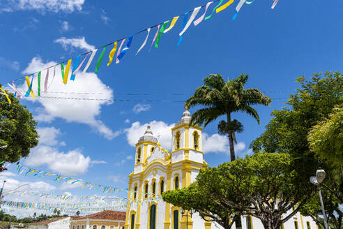 Matriz Sagrado Coracao de Jesus church, Laranjeiras, Sergipe, Brazil, South America - RHPLF25149