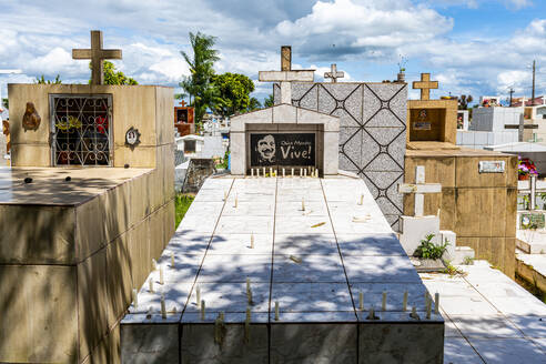 Grave of Chico Mendes, Xapuri, Acre State, Brazil, South America - RHPLF25157