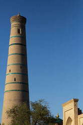 Juma Minaret, Ichon Qala (Itchan Kala), UNESCO World Heritage Site, Khiva, Uzbekistan, Central Asia, Asia - RHPLF25186