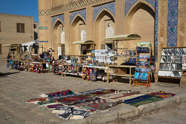 Goods for Sale, Islam Khoja Madrasah, Ichon Qala (Itchan Kala), UNESCO World Heritage Site, Khiva, Uzbekistan, Central Asia, Asia - RHPLF25203