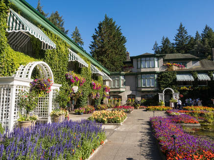 Butchart Gardens, Victoria, Vancouver Island, British Columbia, Canada, North America - RHPLF25242