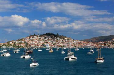 Poros, Saronic Gulf, Greek Islands, Greece, Europe - RHPLF25359