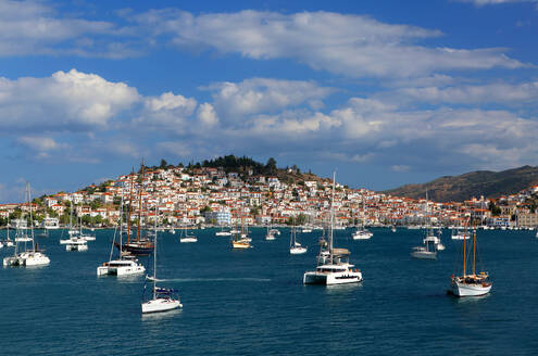 Poros, Saronic Gulf, Greek Islands, Greece, Europe - RHPLF25359