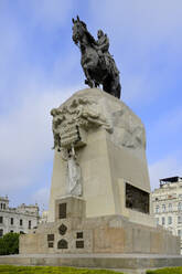 Monument to General Jose de San Martin, Plaza San Martin, Lima, Peru, South America - RHPLF25423