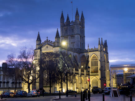 Bath Abbey, Bath, UNESCO World Heritage Site, Somerset, England, United Kingdom, Europe - RHPLF25482