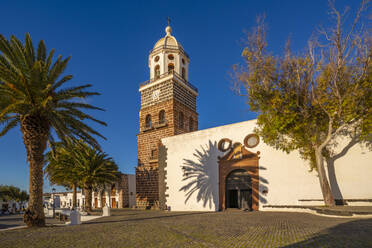 View of Parroquia de Nuestra Senora de Guadalupe de Teguise, Teguise, Lanzarote, Las Palmas, Canary Islands, Spain, Atlantic, Europe - RHPLF25503