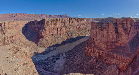 The confluence of Badger Canyon and the Colorado River in Marble Canyon, Arizona, United States of America, North America - RHPLF25653