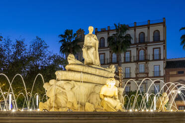 Hispalis Fountain, Seville, Andalusia, Spain, Europe - RHPLF25808