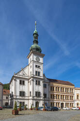 Town Hall, Marketplace Square (TG Masaryk Square), Loket, Czech Republic (Czechia), Europe - RHPLF25944