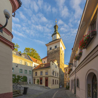 Cerna vez (Black Tower), Loket, Czech Republic (Czechia), Europe - RHPLF25946