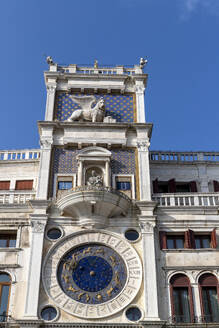 Bell tower in Piazza San Marco, UNESCO World Heritage Site, Venice, Veneto, Italy, Europe - RHPLF26008