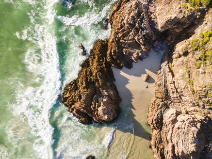 Aerial view of Gordon’s Bay, South Africa. - AAEF18337