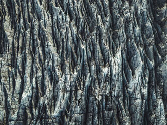 Aerial view of Svinafellsjokull Glacier, Austurland, Iceland. - AAEF18637