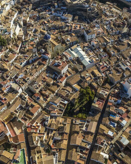 Aerial view of Bunol, Valencia, Spain. - AAEF18791