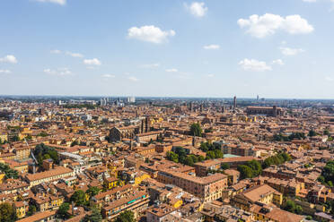 Aerial view of Bologna downtown, Emilia Romagna, Italy. - AAEF19151