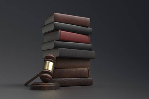 Gavel and books - CAIF33606