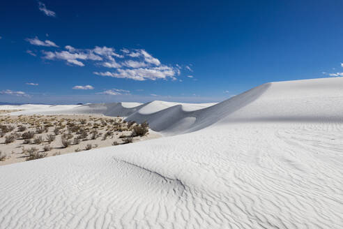 United States, New Mexico, White Sands National Park, Sand dunes - TETF02220