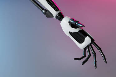 3D-Rendering eines Roboterarms - GCAF00347