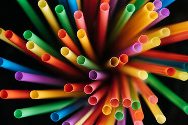 Bunch of colorful straws - ADSF44978