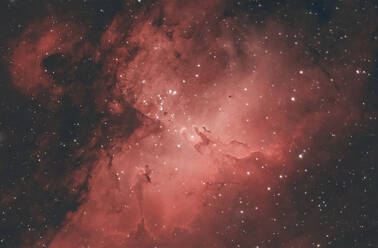 Ansicht des Adlernebels im Sternbild Serpens - ZCF01149