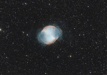 Ansicht des Hantelnebels im Sternbild Vulpecula - ZCF01152