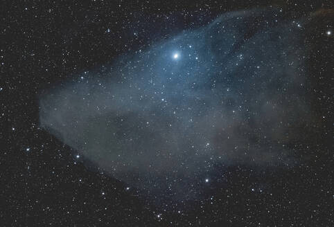 Ansicht des Blauen Pferdekopfnebels im Sternbild Skorpion - ZCF01155