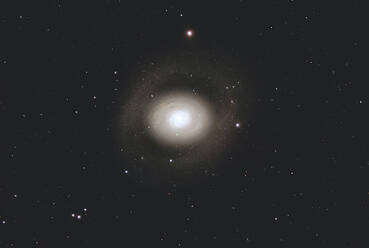 Spiral galaxy Messier 94 in constellation Canes Venatici - ZCF01157