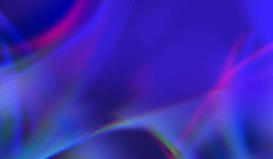Abstrakter schillernder blauer holografischer Hintergrund - MSMF00059