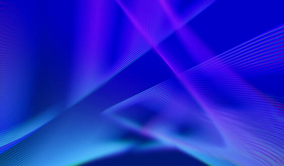 Abstrakter schillernder blauer holografischer Hintergrund - MSMF00060