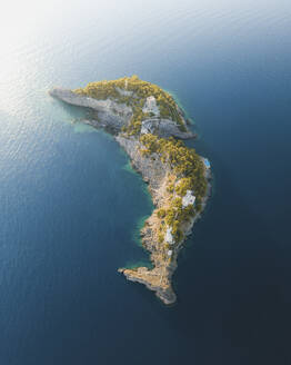 Aerial view of Li Galli archipelago, Amalfi Coast, Italy. - AAEF19756