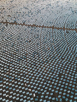 Aerial view of a concentrated solar thermal plant, Mojave Desert, California, near Las Vegas, United States. - AAEF20001