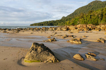 Beach, Santubong, Sarawak, Borneo, Malaysia, Southeast Asia, Asia - RHPLF26078