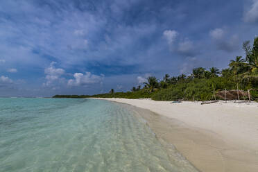 White sand beach, Parali 1 island, Lakshadweep archipelago, Union territory of India, Indian Ocean, Asia - RHPLF26138