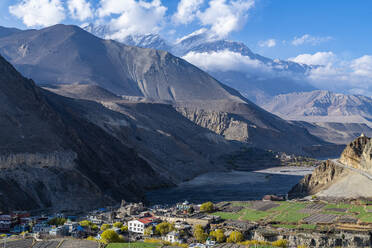 Mount Nilgiri, Jomsom, Himalayas, Nepal, Asia - RHPLF26153