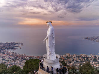 Aerial view of Our Lady of Lebanon. Jounieh, Lebanon - AAEF20869