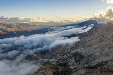 Aerial view of Bekaa valley. Bekaa, Lebanon - AAEF20909