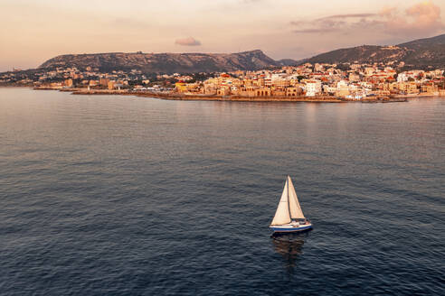 Aerial view of Batroun. Batroun, Lebanon - AAEF20917