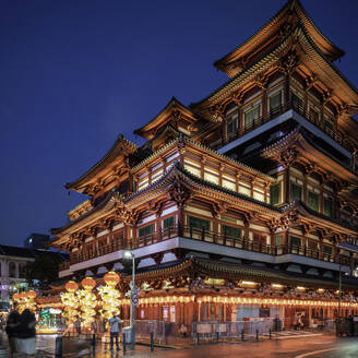 Buddha Tooth Relic Temple, Chinatown, Singapore, Southeast Asia, Asia - RHPLF26374