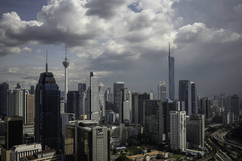 View of Downtown Kuala Lumpur, Malaysia, Southeast Asia, Asia - RHPLF26388