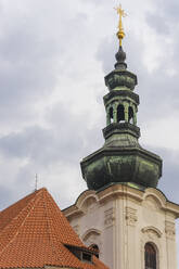 Spire of Church of the Assumption of the Virgin Mary On Strahov, Prague, Czech Republic (Czechia), Europe - RHPLF26438