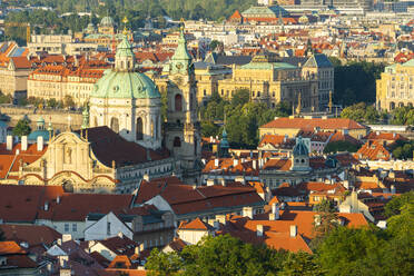 St. Nicholas Church, Mala Strana, UNESCO World Heritage Site, Prague, Bohemia, Czech Republic (Czechia), Europe - RHPLF26460