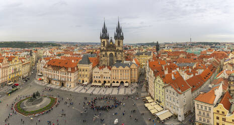 Church of Our Lady before Tyn at Old Town Square, Old Town, UNESCO World Heritage Site, Prague, Bohemia, Czech Republic (Czechia), Europe - RHPLF26464