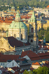 St. Nicholas Church, Mala Strana, UNESCO World Heritage Site, Prague, Bohemia, Czech Republic (Czechia), Europe - RHPLF26466