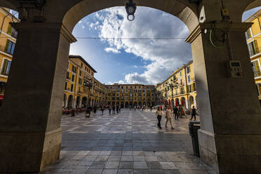 Plaza Major, Palma, Mallorca, Balearic Islands, Spain, Mediterranean, Europe - RHPLF26527