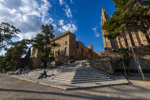 Cathedral of Palma, Mallorca, Balearic Islands, Spain, Mediterranean, Europe - RHPLF26530