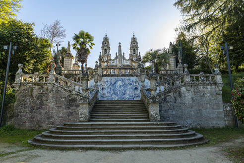 Sanctuary of Nossa Senhora dos Remedios, Lamego, Douro River, Portugal, Europe - RHPLF26538