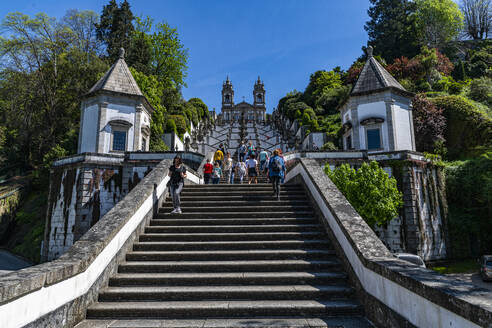 Sanctuary of Bom Jesus do Monte, UNESCO World Heritage Site, Braga, Minho, Portugal, Europe - RHPLF26552